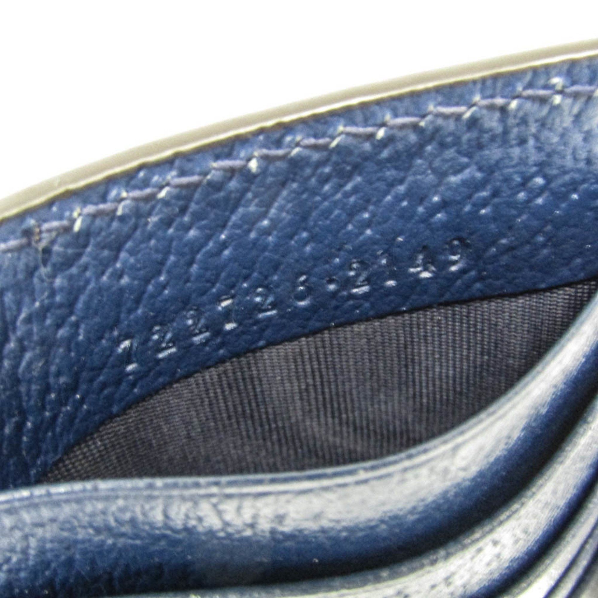 Gucci Gucci GG Marmont Coin Card Holder 722726 Women,Men Leather Coin Purse/coin Case Navy Size ONE SIZE - 12 Thumbnail