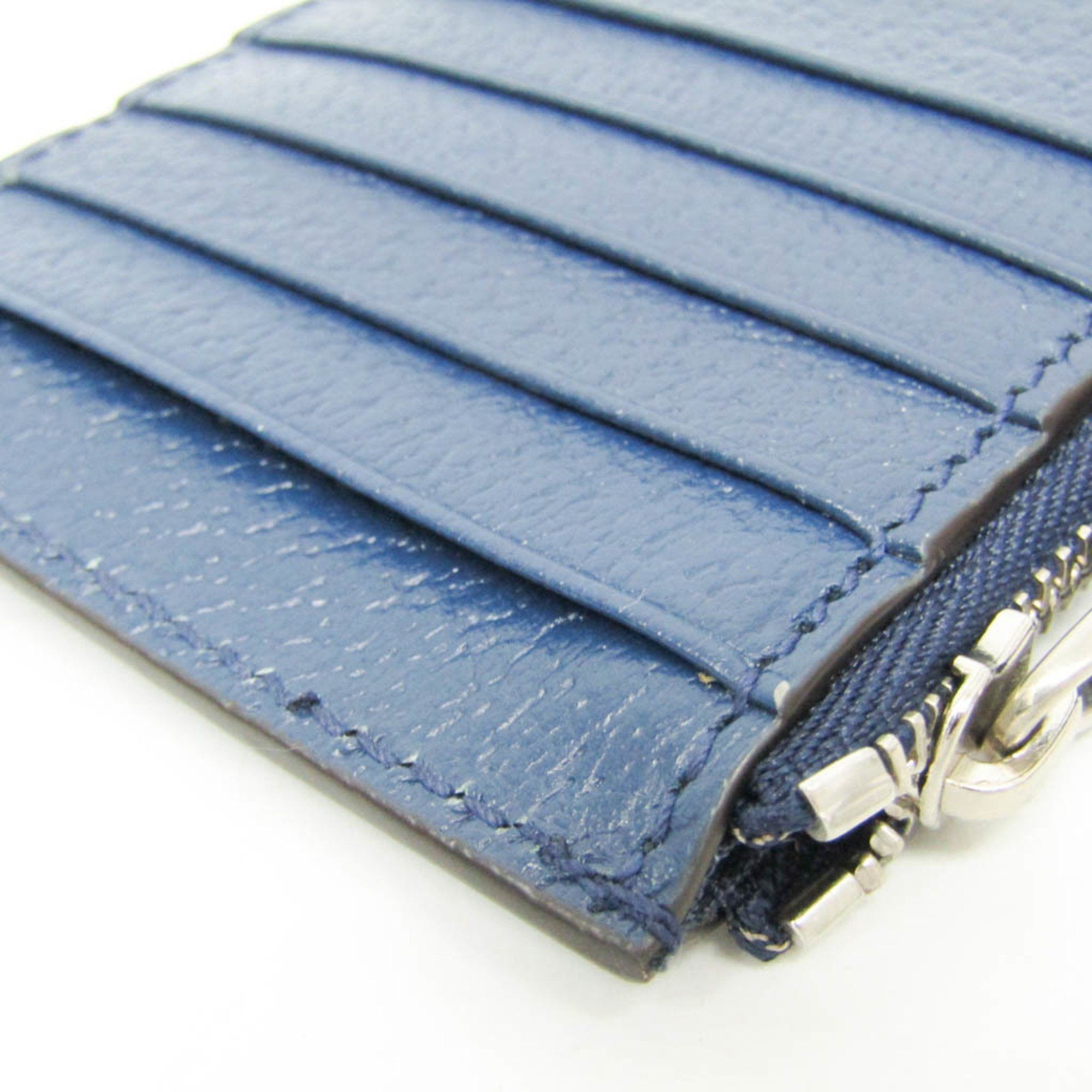 Gucci Gucci GG Marmont Coin Card Holder 722726 Women,Men Leather Coin Purse/coin Case Navy Size ONE SIZE - 7 Thumbnail