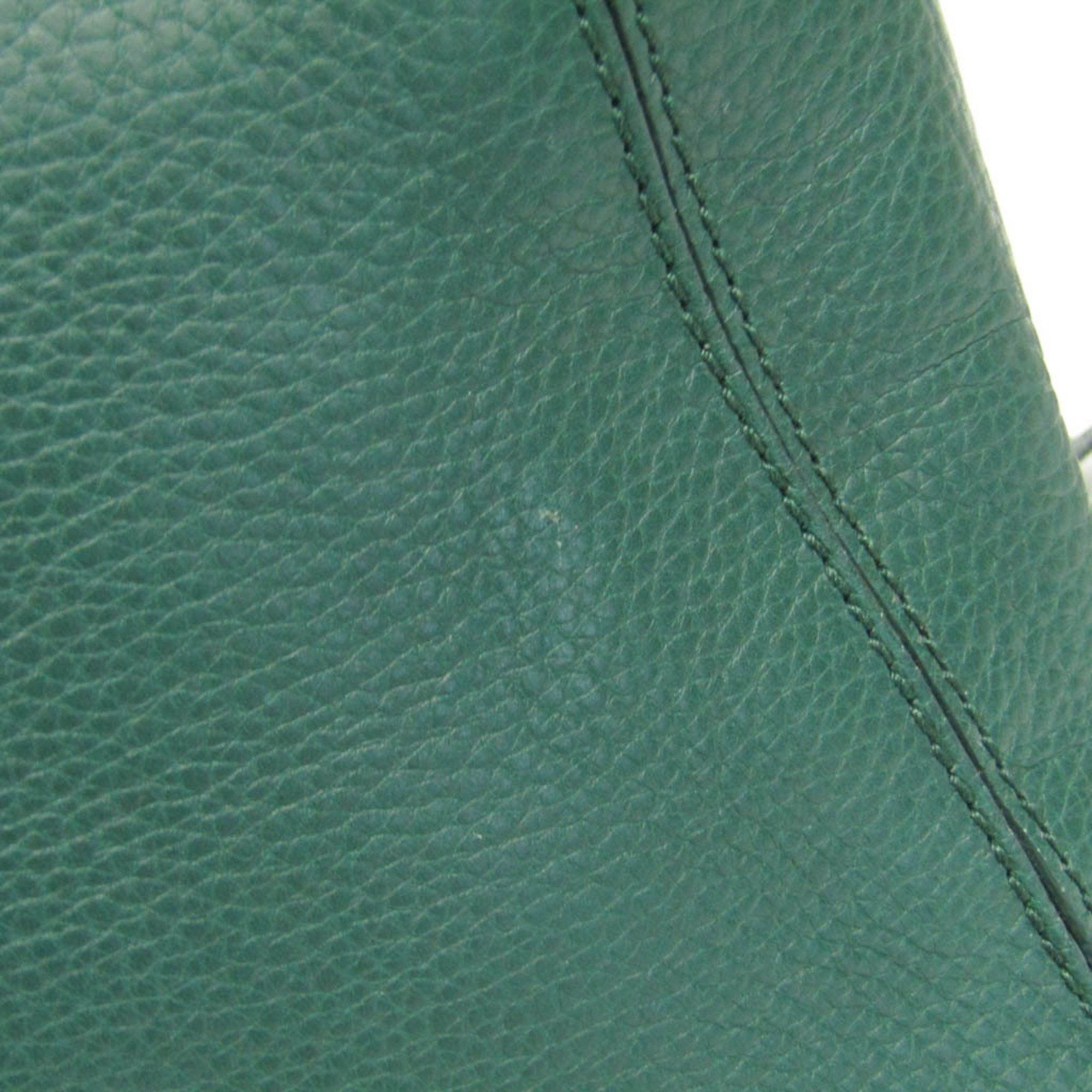 Bvlgari Bvlgari Octo Crossbody Bag Men,Women Leather Shoulder Bag Green Size ONE SIZE - 6 Thumbnail