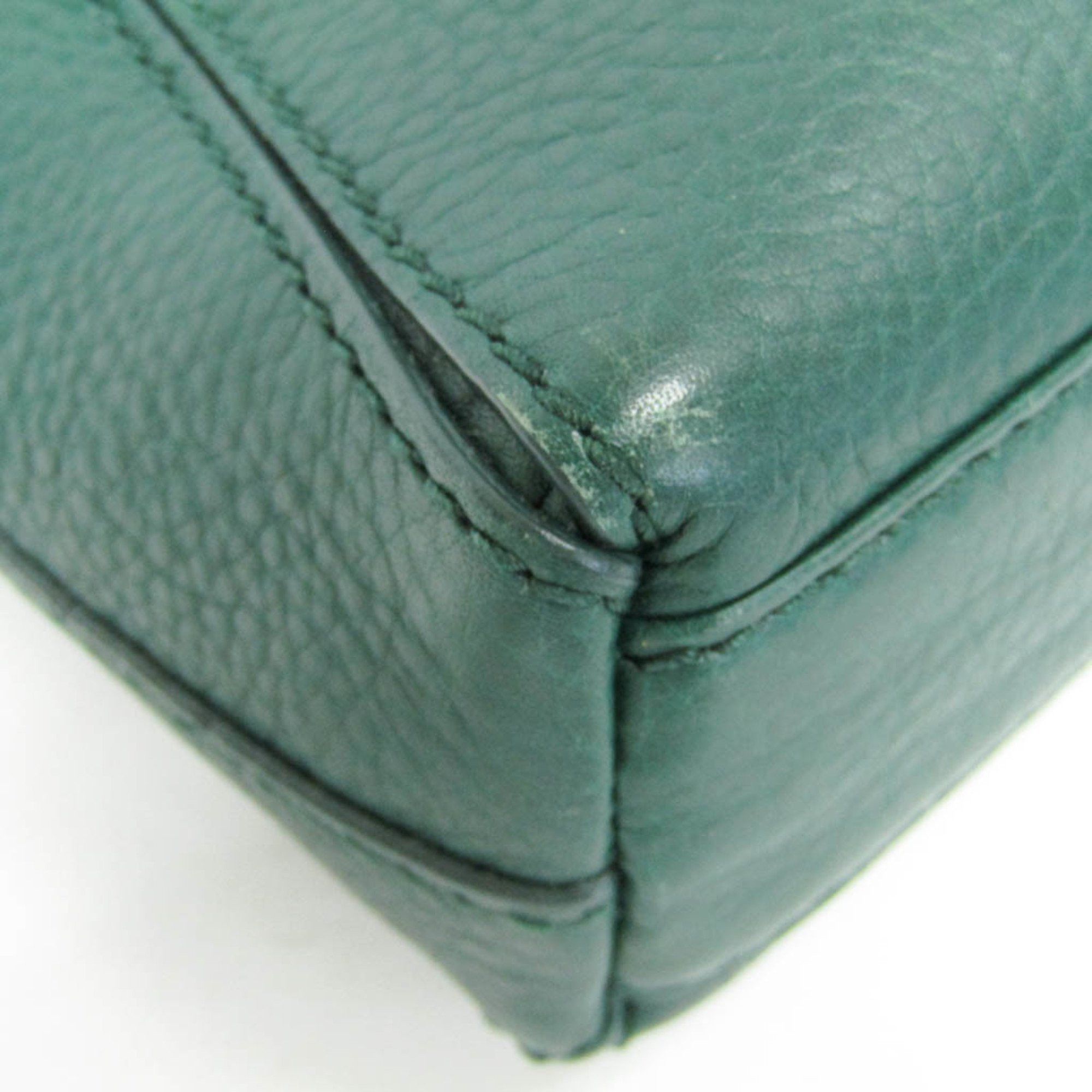 Bvlgari Bvlgari Octo Crossbody Bag Men,Women Leather Shoulder Bag Green Size ONE SIZE - 4 Thumbnail