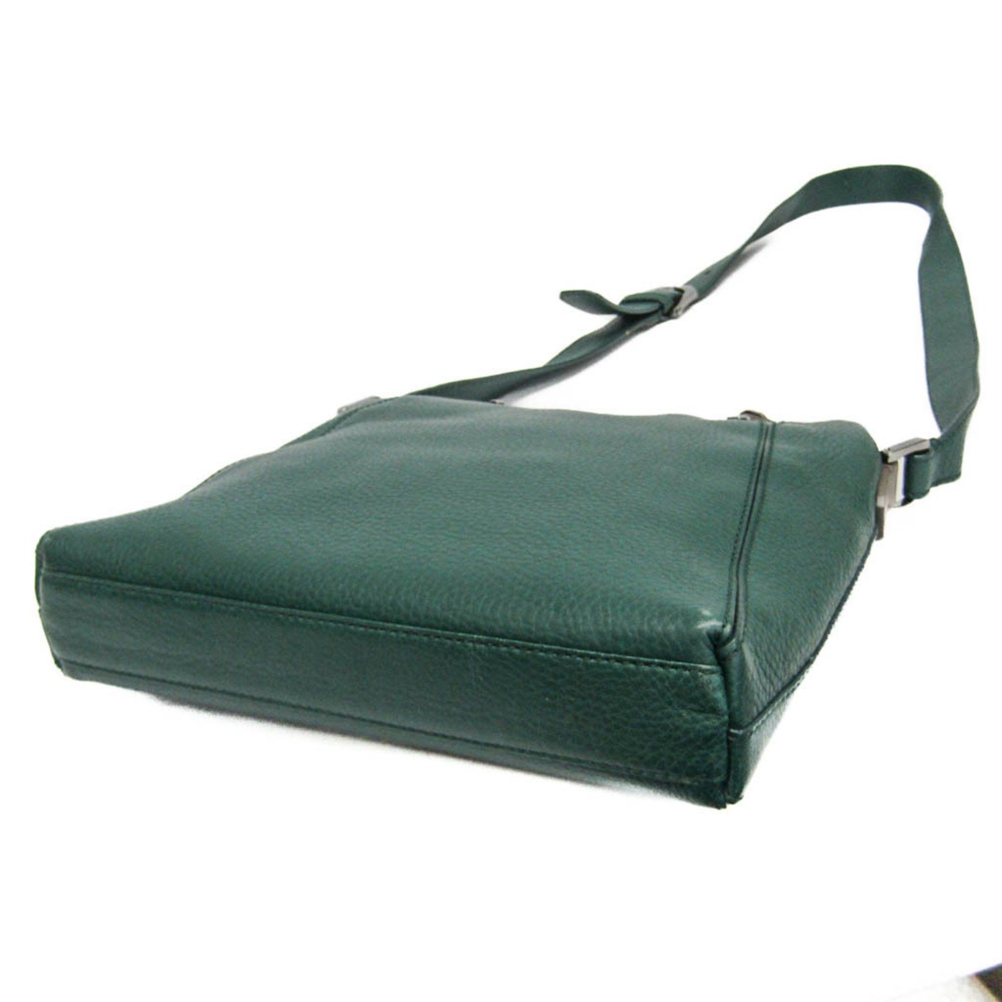 Bvlgari Bvlgari Octo Crossbody Bag Men,Women Leather Shoulder Bag Green Size ONE SIZE - 2 Thumbnail