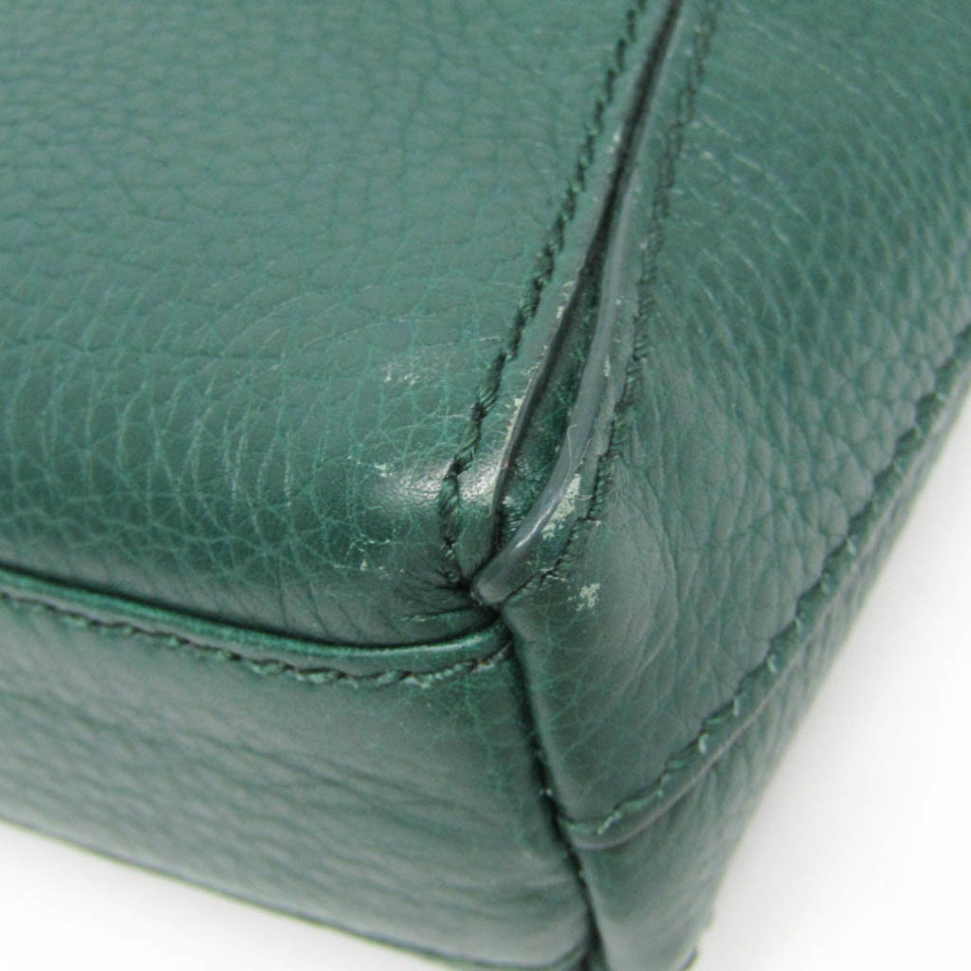 Bvlgari Bvlgari Octo Crossbody Bag Men,Women Leather Shoulder Bag Green Size ONE SIZE - 5 Thumbnail
