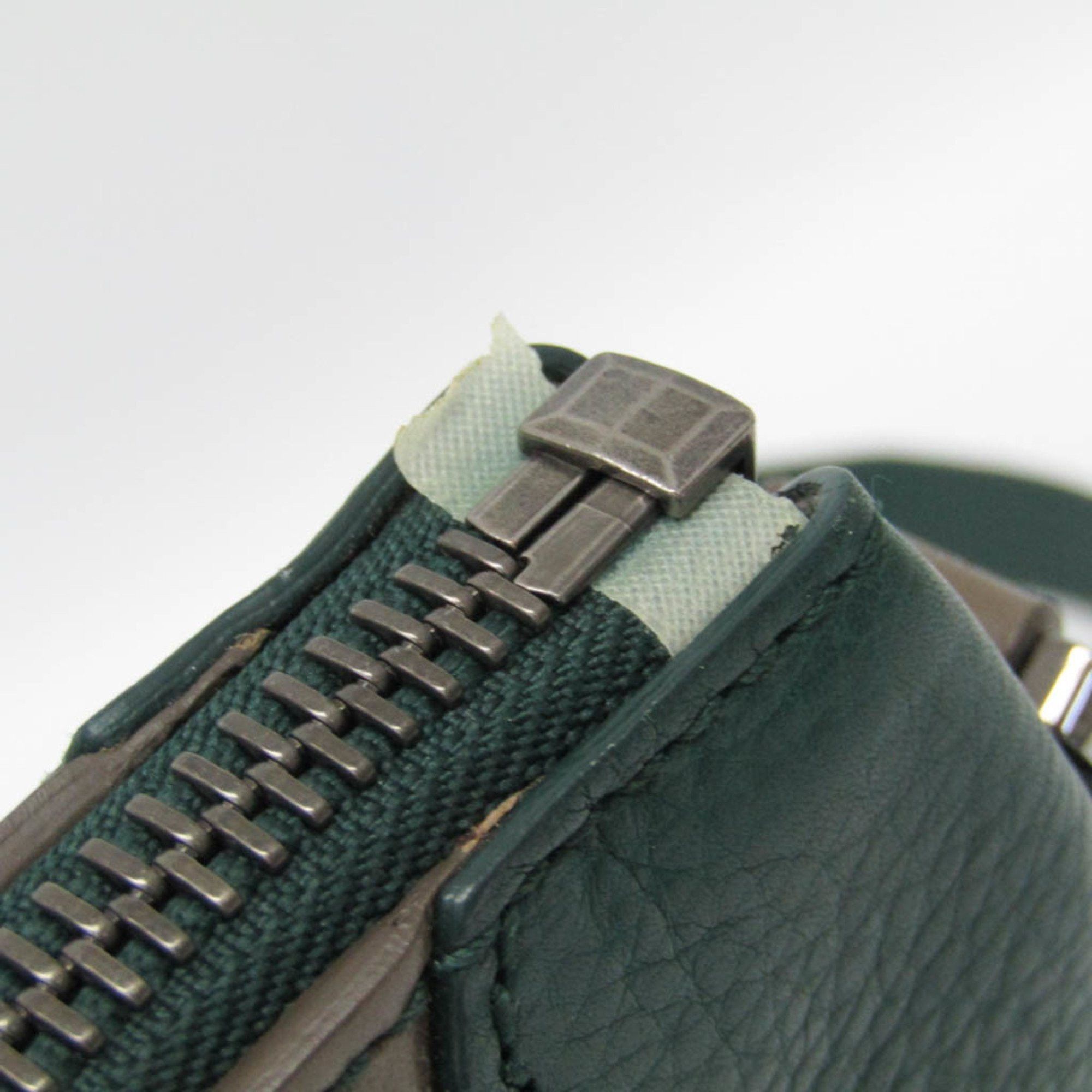 Bvlgari Bvlgari Octo Crossbody Bag Men,Women Leather Shoulder Bag Green Size ONE SIZE - 12 Thumbnail