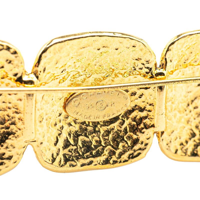 Chanel Chanel Chanel Triple Coco Mark Vintage Brooch 94P Metal Brooch Size ONE SIZE - 3 Thumbnail