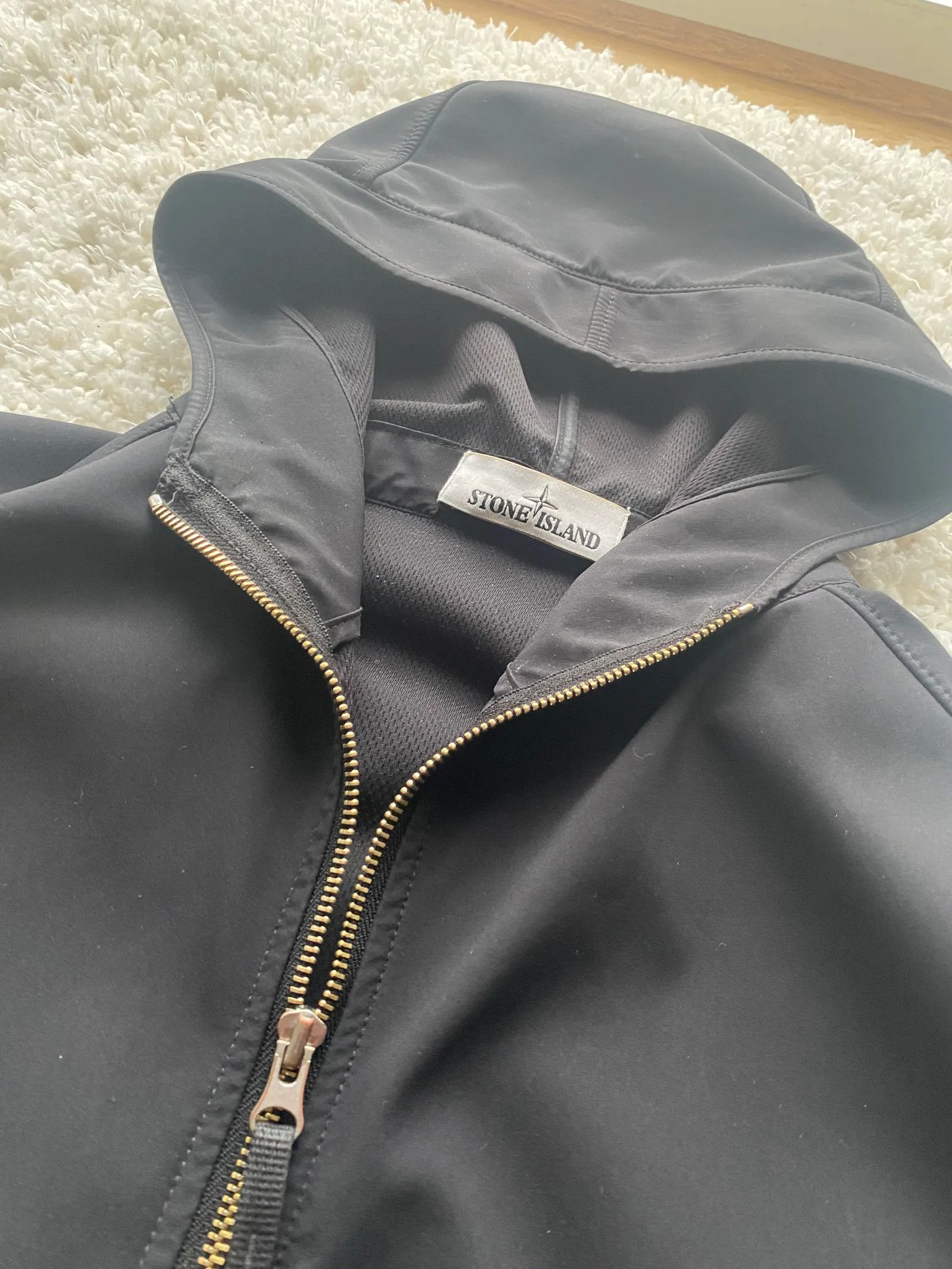 Stone Island Stone Island Soft Shell Jacket Jacket Size US L / EU 52-54 / 3 - 3 Thumbnail