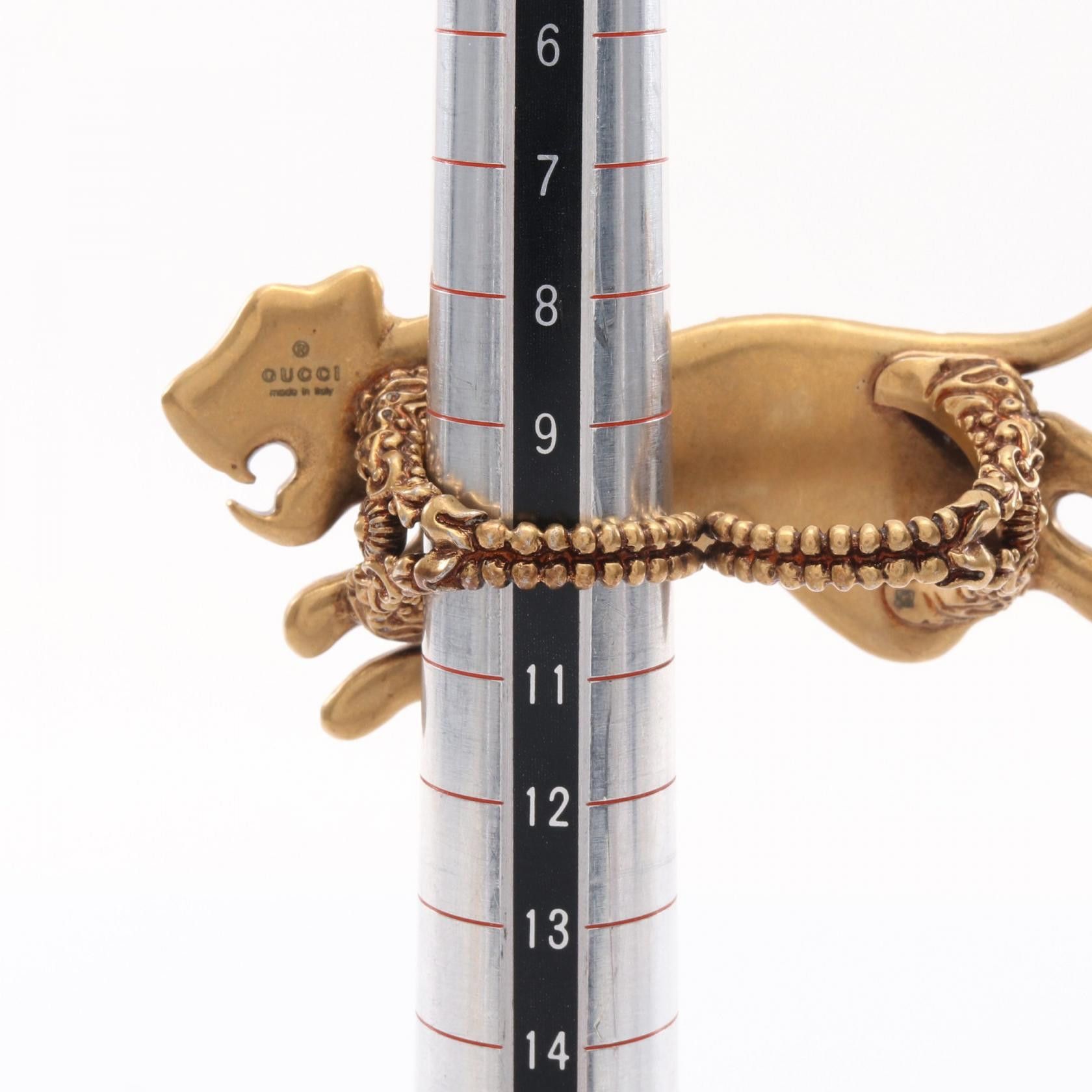 Gucci Gucci Gucci GP Cheetah Ring Metal Ring Size ONE SIZE - 5 Thumbnail