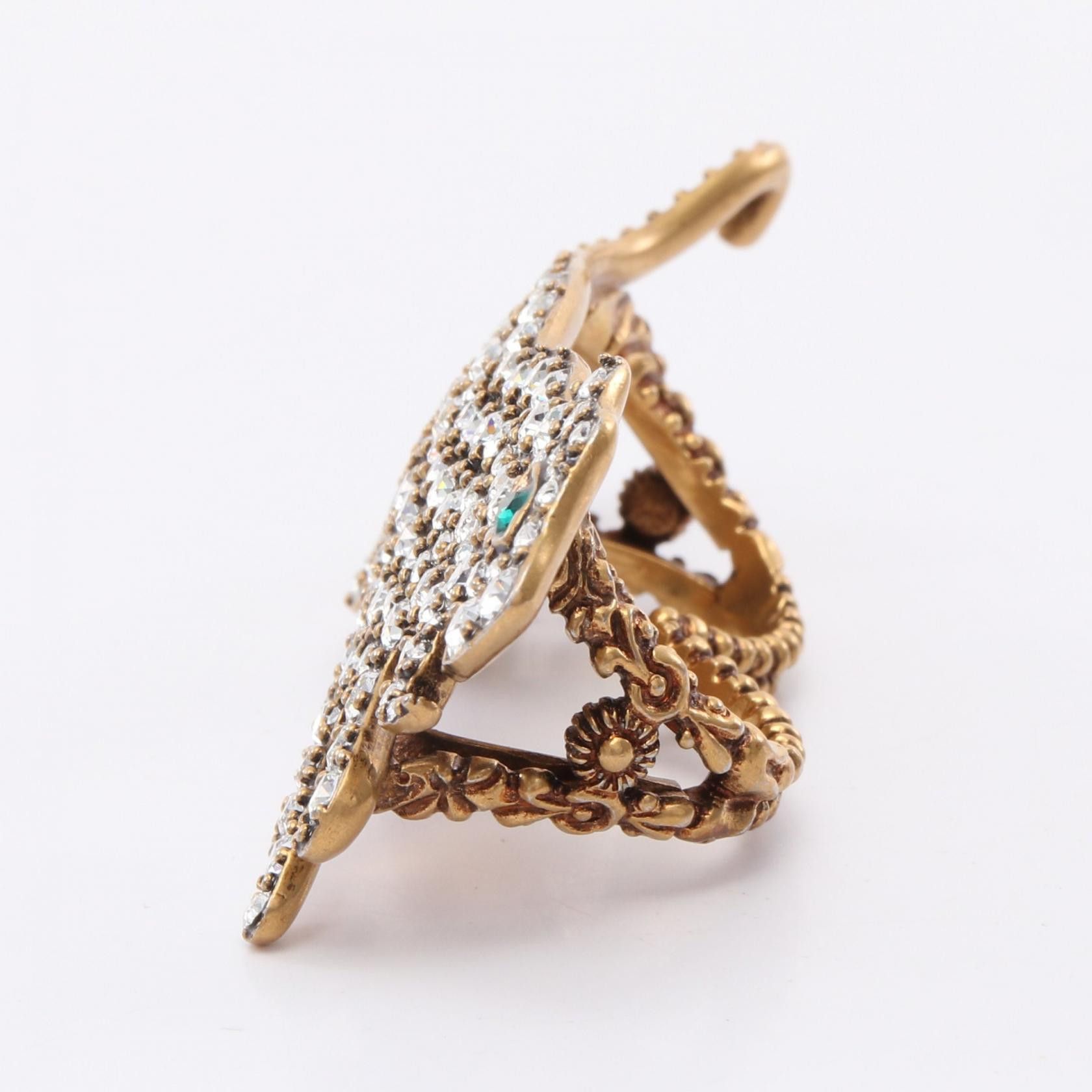 Gucci Gucci Gucci GP Cheetah Ring Metal Ring Size ONE SIZE - 2 Thumbnail