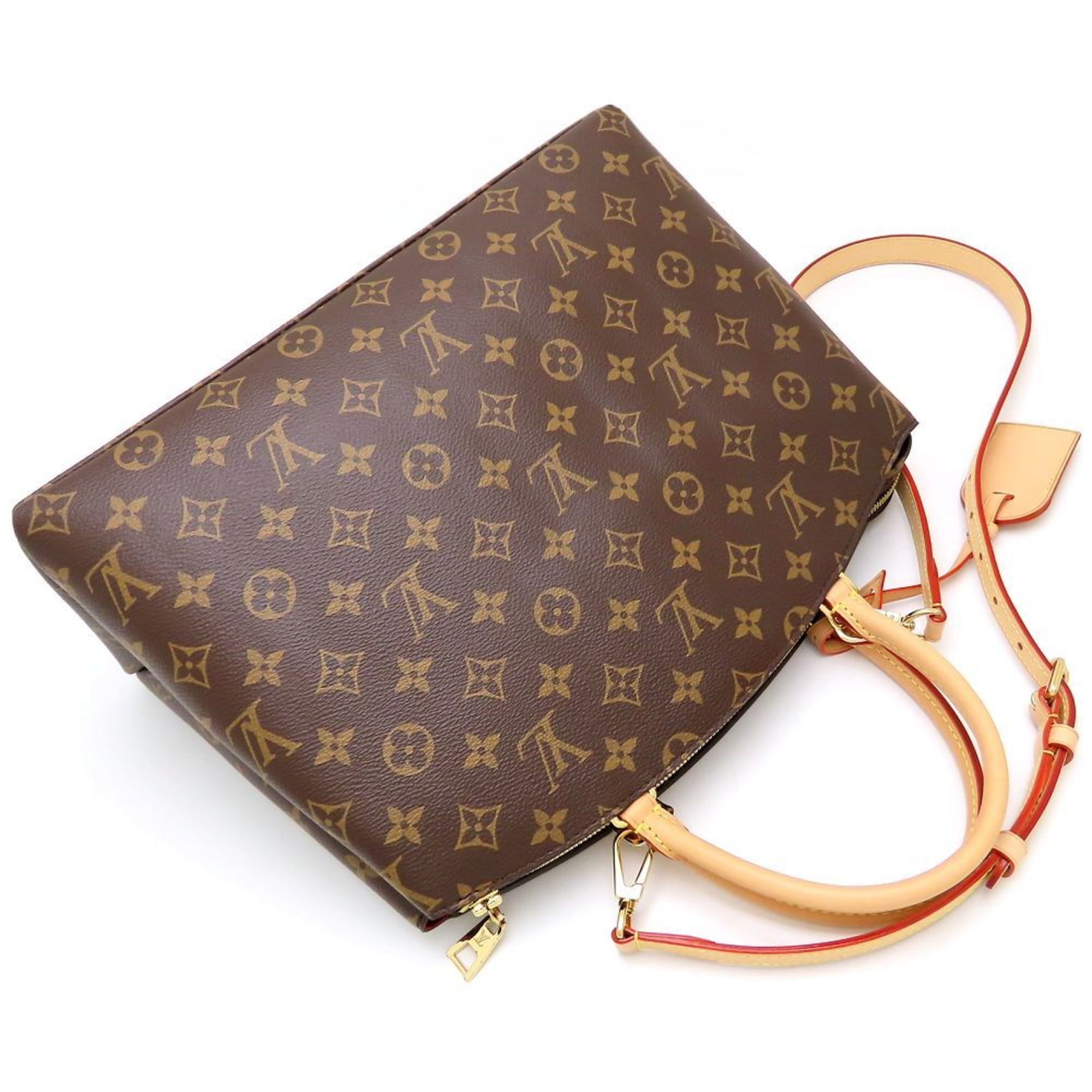 Louis Vuitton Louis Vuitton Monogram Grand Palais MM M45898 Handbag Brown 352395 Size ONE SIZE - 3 Thumbnail