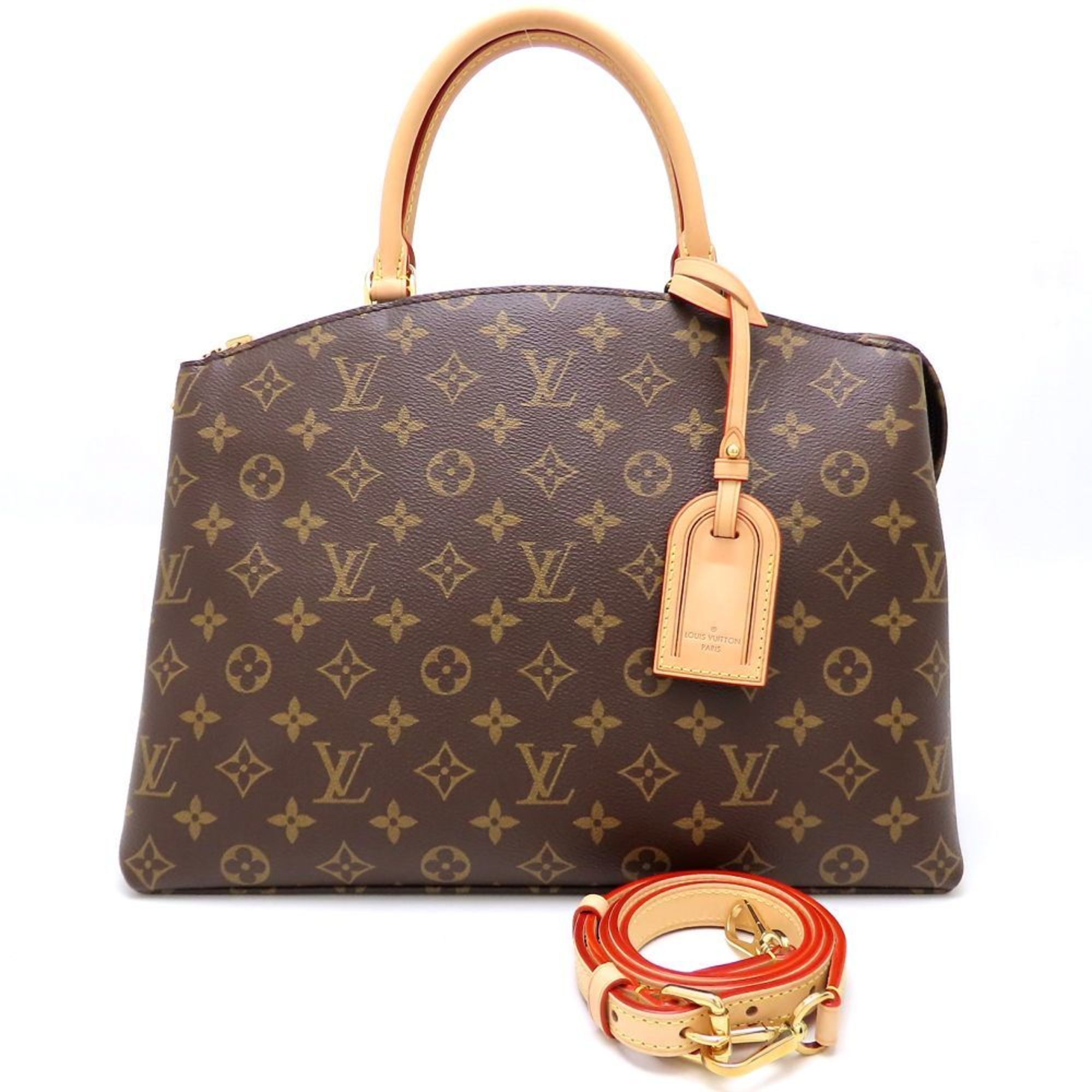 Louis Vuitton Louis Vuitton Monogram Grand Palais MM M45898 Handbag Brown 352395 Size ONE SIZE - 10 Thumbnail