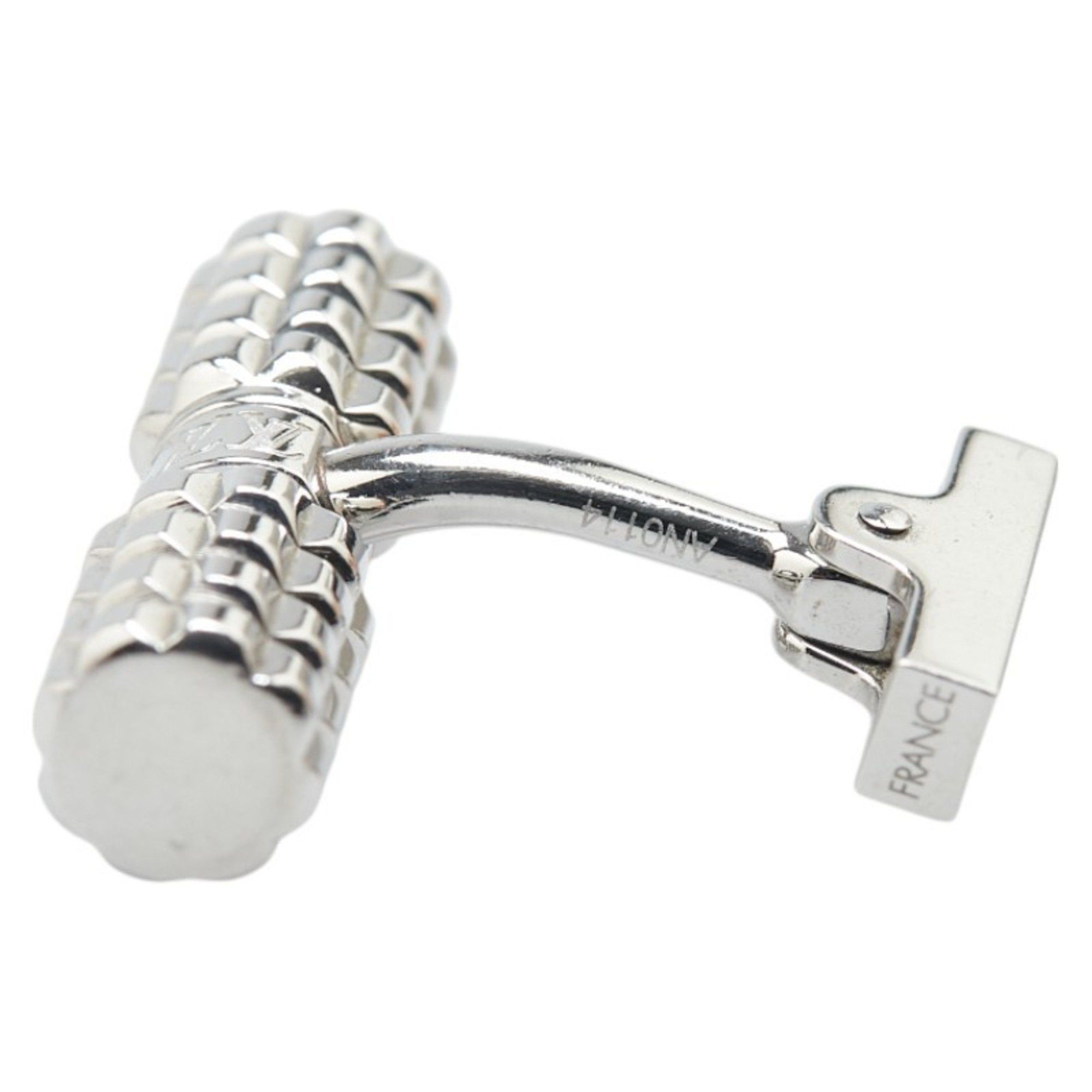 Louis Vuitton Louis Vuitton Button de Manchette Digit Cufflinks M66358 Silver Metal Men's LOUIS VUITTON Size ONE SIZE - 4 Thumbnail
