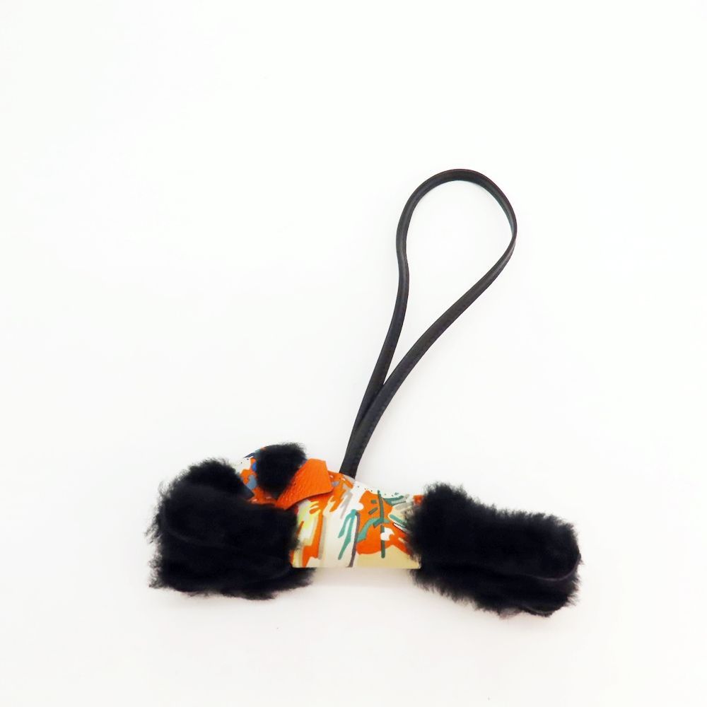 Hermes Hermes Hermes Buddy Agneau Milo Leather Charm Leather Charm Stamp B (2023) Size ONE SIZE - 3 Thumbnail