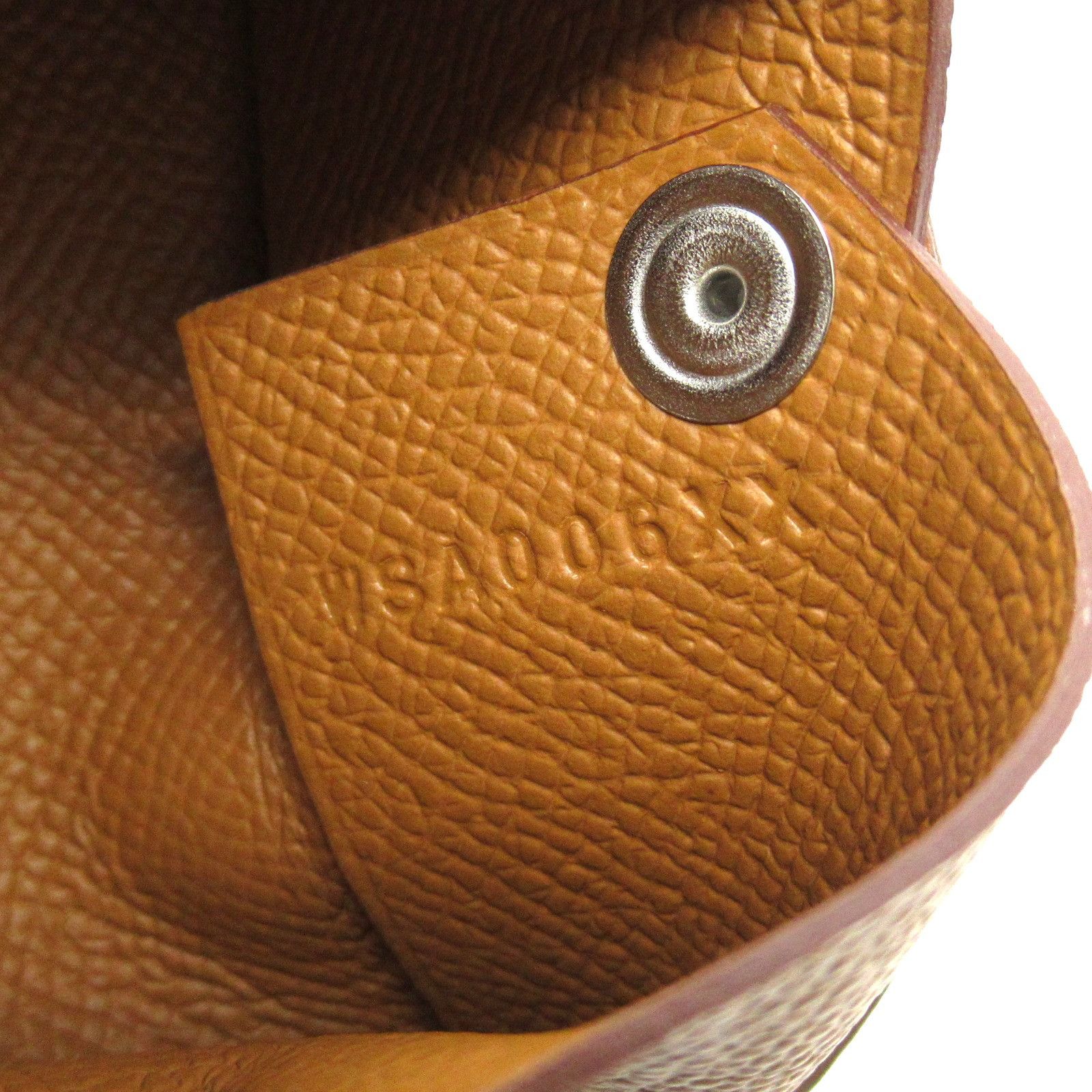 Hermes Hermes Hermes Calvi Epsom Leather Card Case Leather Card Case Stamp W (2024) Size ONE SIZE - 7 Thumbnail