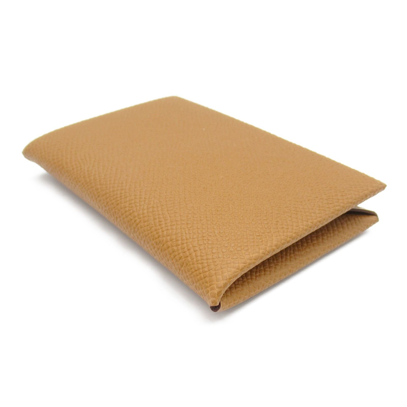 Hermes Hermes Hermes Calvi Epsom Leather Card Case Leather Card Case Stamp W (2024) Size ONE SIZE - 4 Thumbnail