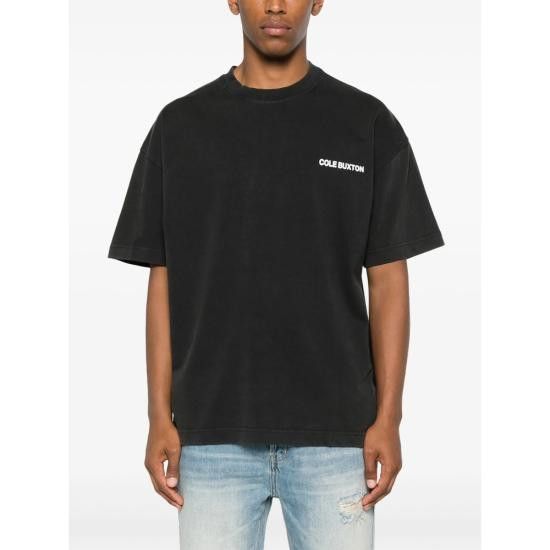 COLE BUXTON Men T-Shirts SWTS320 001 BLACK