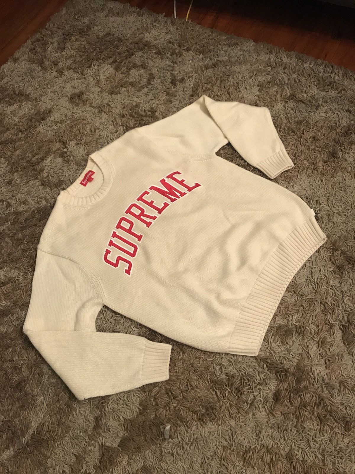 Supreme Supreme Tackle Twill Sweater | Grailed