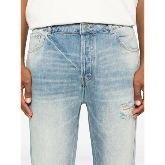 Cole Buxton COLE BUXTON Men Denim Pants RDISSFJ190 400 BLUE Size US 34 / EU 50 - 3 Thumbnail