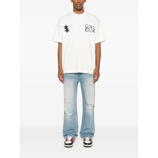 Cole Buxton COLE BUXTON Men T-Shirts C2ST320 101 WHITE Size US L / EU 52-54 / 3 - 2 Thumbnail