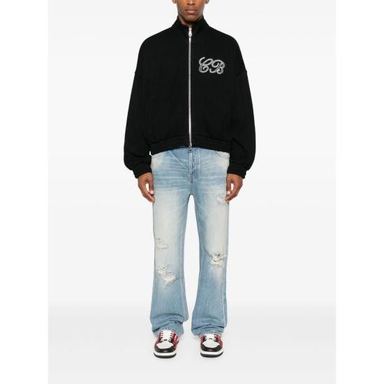 Cole Buxton COLE BUXTON Men Bomber Jackets KTJ300 000 BLACK Size US XL / EU 56 / 4 - 3 Thumbnail