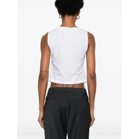 Paloma Wool PALOMA WOOL Women Tops UK2102 PINSA WHITE Size M / US 6-8 / IT 42-44 - 5 Thumbnail