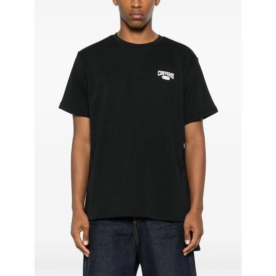 Converse CONVERSE Men T-Shirts 10028345 A BLACK Size US XS / EU 42 / 0 - 2 Thumbnail