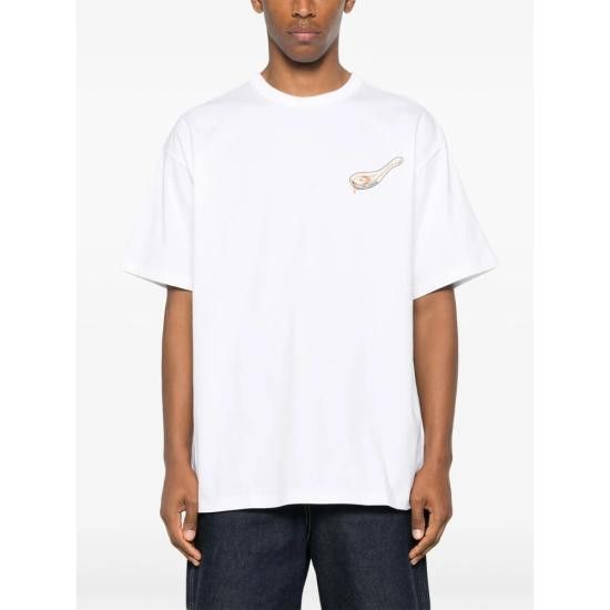 Converse CONVERSE Men T-Shirts 10027737 WHITE Size US S / EU 44-46 / 1 - 5 Thumbnail