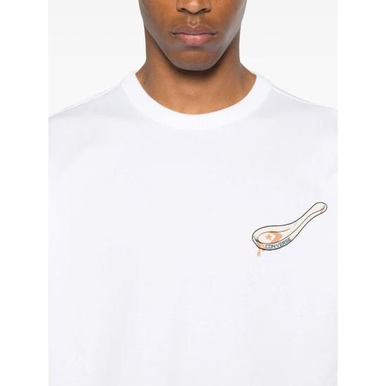 Converse CONVERSE Men T-Shirts 10027737 WHITE Size US L / EU 52-54 / 3 - 4 Thumbnail