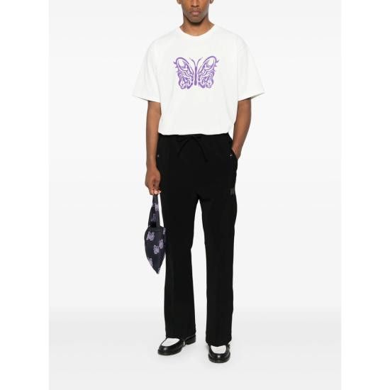 Needles NEEDLES Men T-Shirts QV433 OFFWH WHITE Size US XL / EU 56 / 4 - 3 Thumbnail