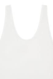 Anine Bing ANINE BING Women Bodysuit Tops A 08 10672 OFW1 Beige Size M / US 6-8 / IT 42-44 - 2 Thumbnail