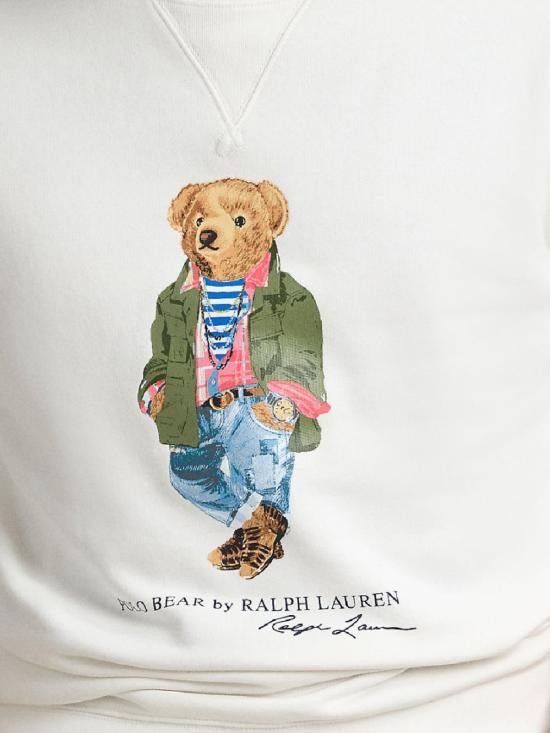 Ralph Lauren RALPH LAUREN Men Hoodies 710953718 004 White Size US L / EU 52-54 / 3 - 2 Thumbnail
