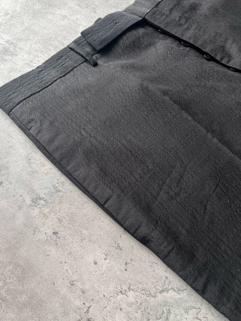 Rick Owens Rick Owens Black Wool Blend Cropped Pants - dmc Size US 31 - 4 Thumbnail