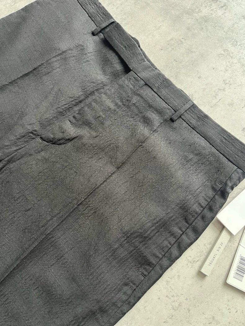 Rick Owens Rick Owens Black Wool Blend Cropped Pants - dmc Size US 31 - 2 Thumbnail