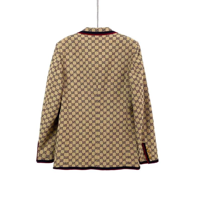 Gucci Gucci Monogram Print Cotton Polyester Blazer - dmc Size US L / EU 52-54 / 3 - 2 Thumbnail