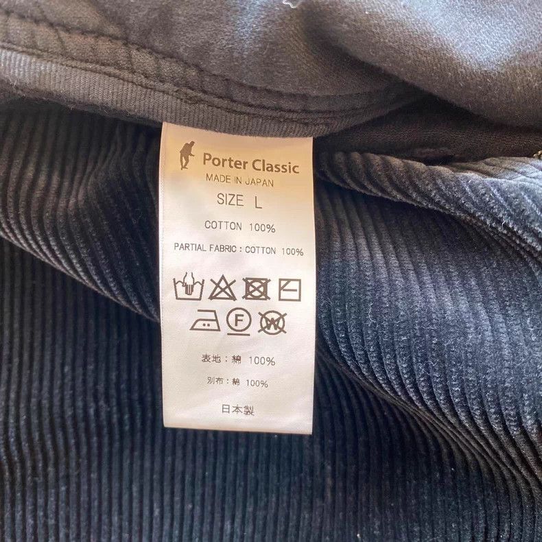 Porter Classic PORTER CLASSIC Corduroy Pants in Black Size US 34 / EU 50 - 6 Thumbnail