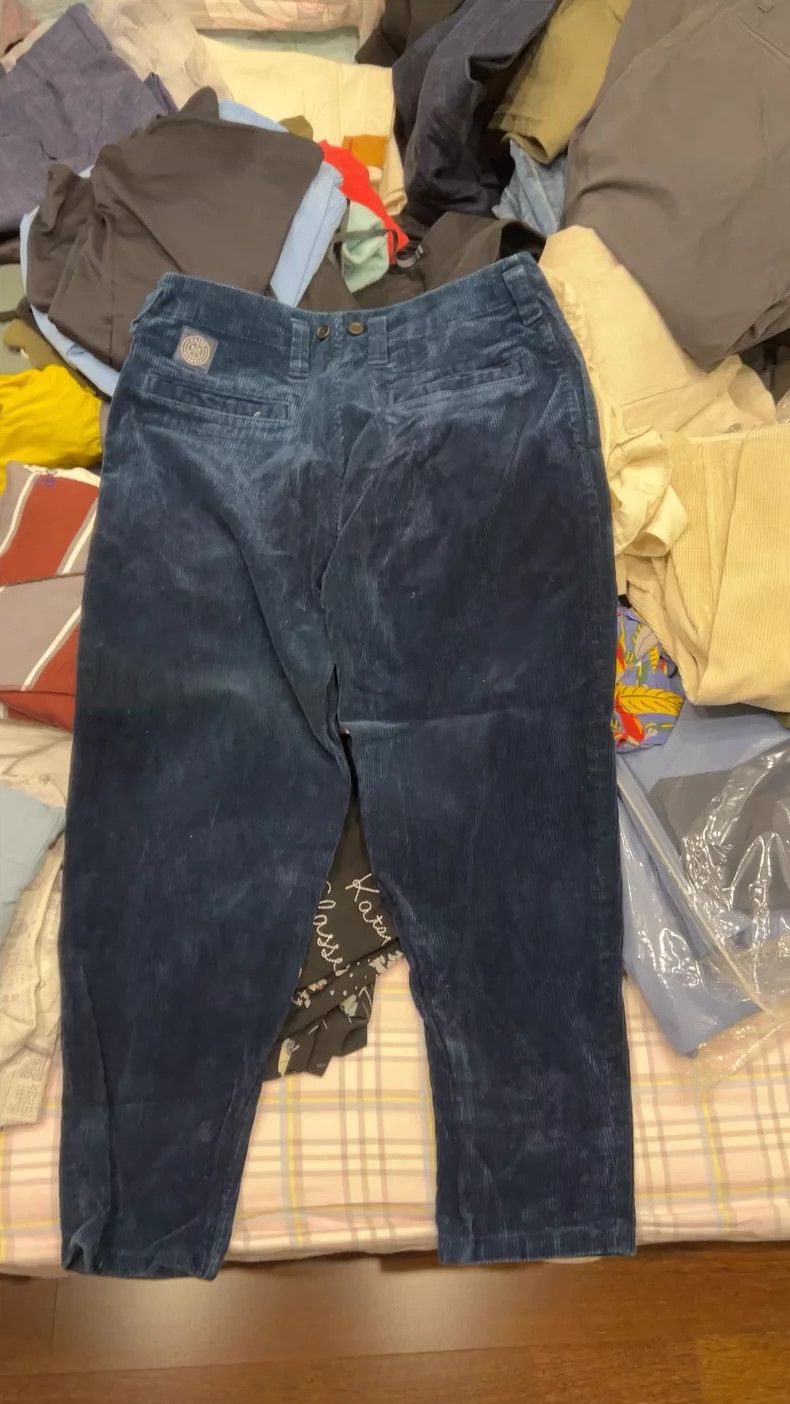 Porter Classic Porter Classic Blue Corduroy Pants Size L Size US 31 - 2 Thumbnail