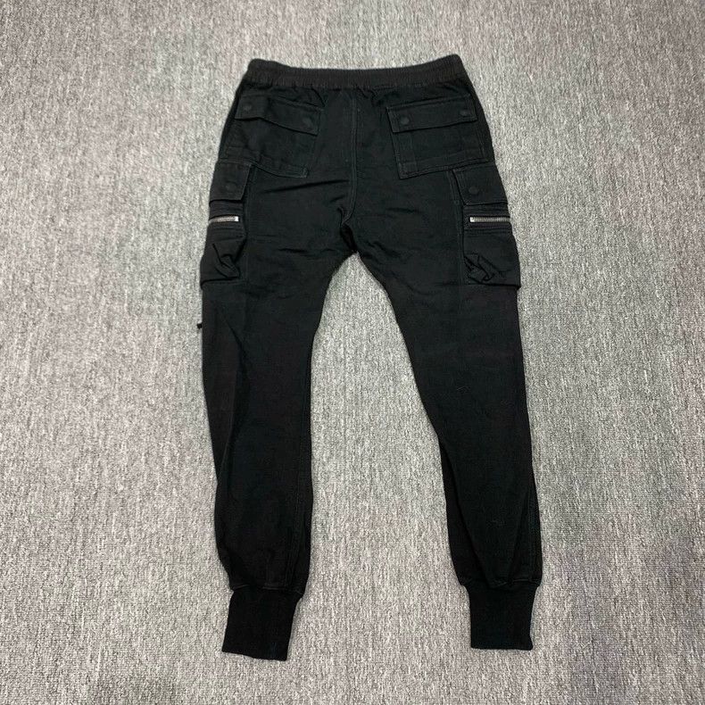 ROA Black Cargo Pants for Casual Wear Size US 31 - 2 Thumbnail
