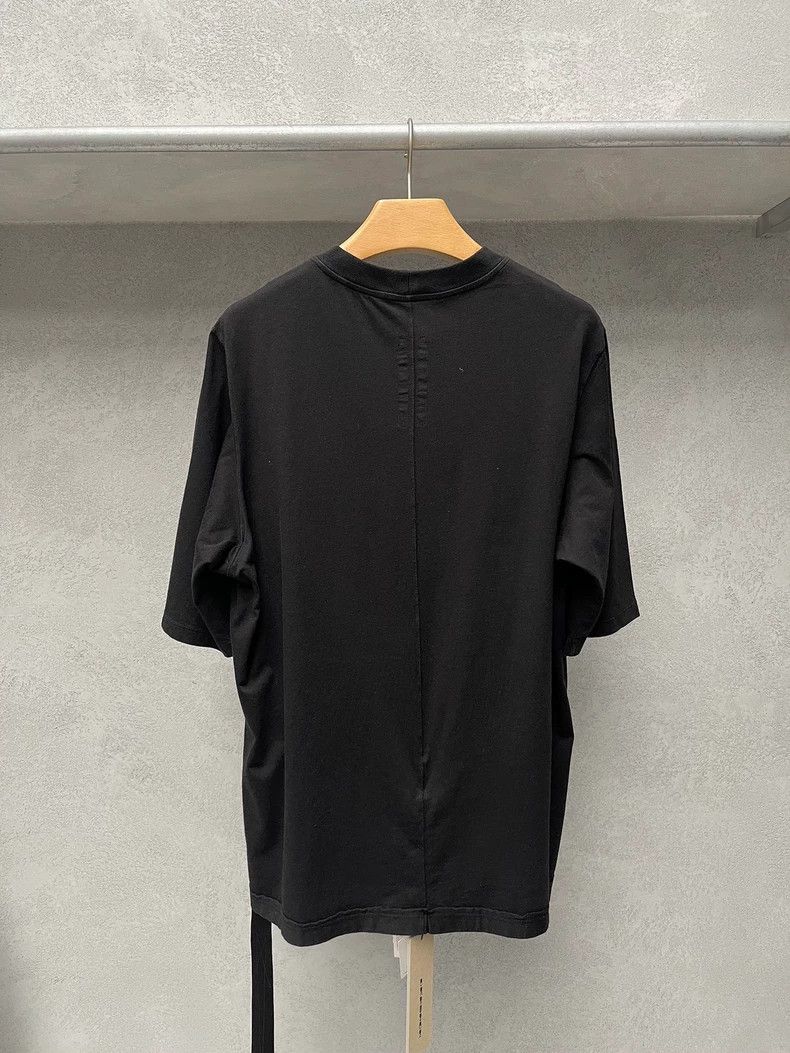 Rick Owens Rick Owens Black Loose Short Sleeve T-Shirt Size US M / EU 48-50 / 2 - 2 Thumbnail