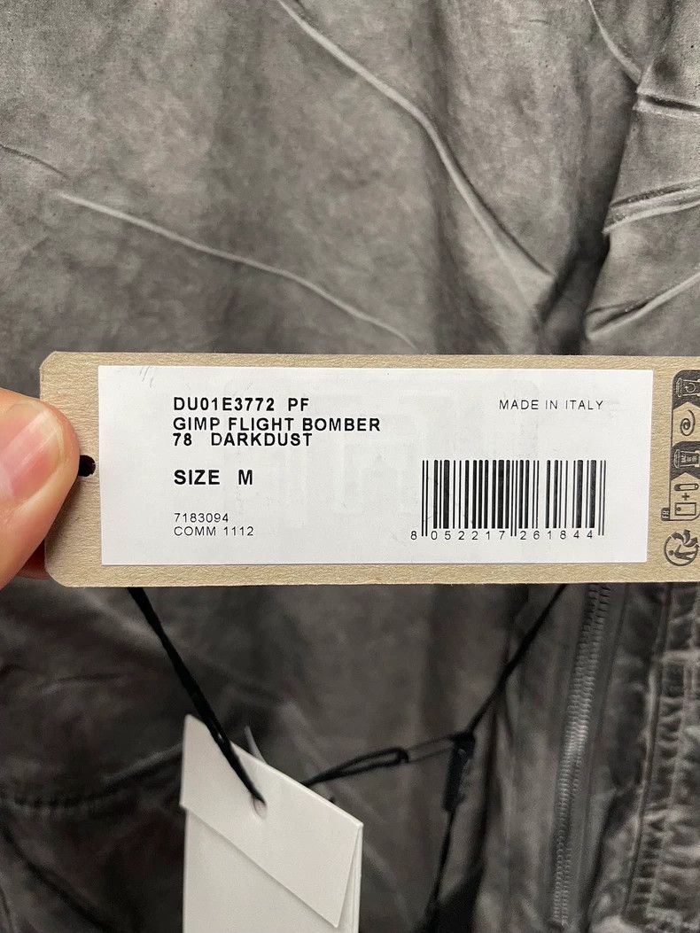 Rick Owens RICK OWENS DRKSHDW Gray Water-Washed Zip Jacket Size US M / EU 48-50 / 2 - 8 Thumbnail