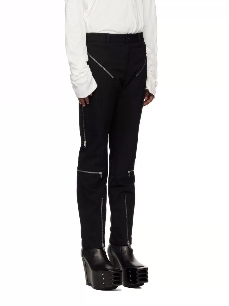 Rick Owens Rick Owens Men's Black Cargo Pants Size US 31 - 5 Thumbnail