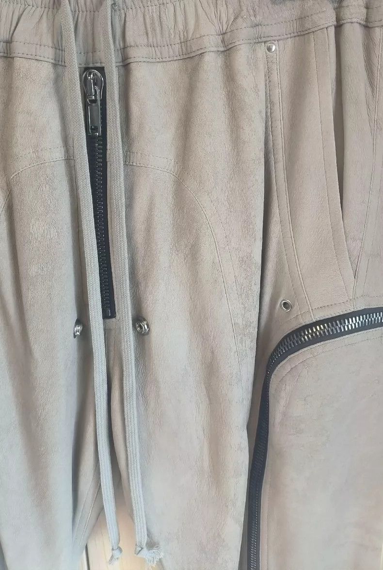 Rick Owens Rick Owens Five-Zipper Leather Pants Size US 31 - 6 Thumbnail