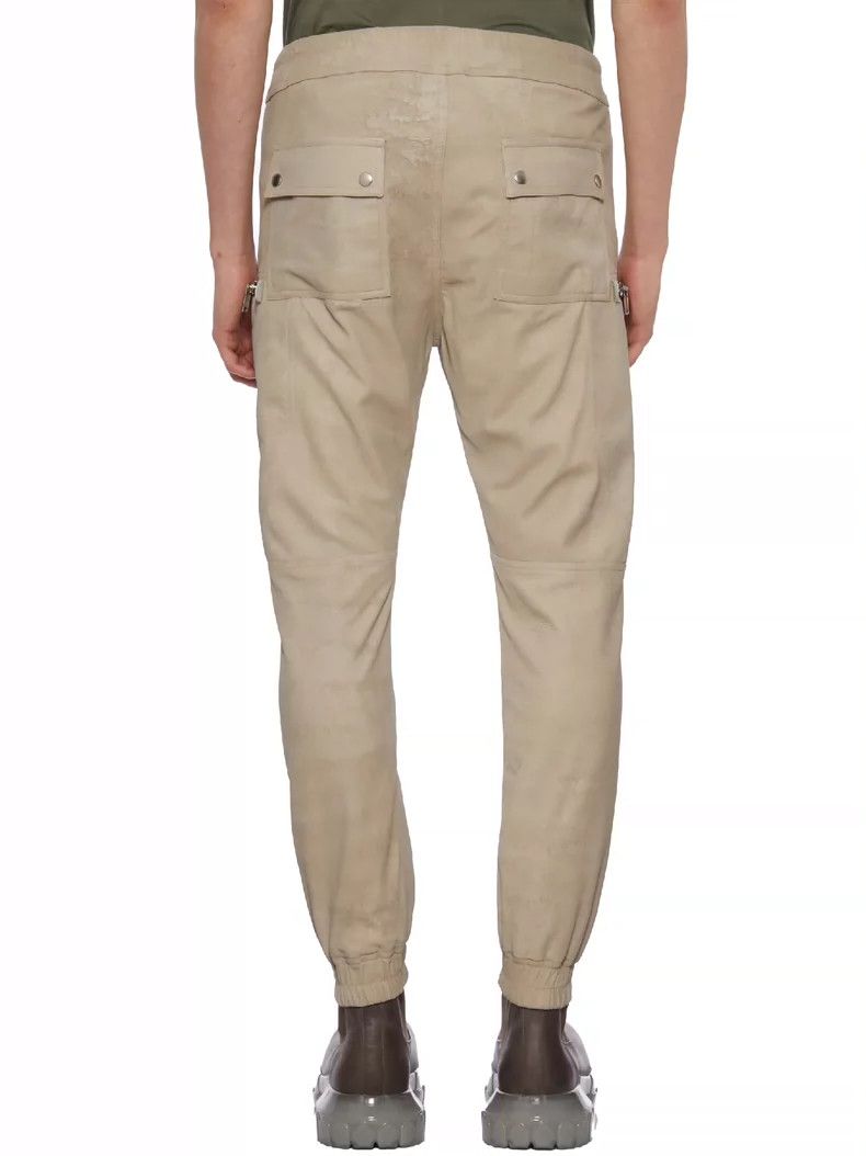 Rick Owens Rick Owens Five-Zipper Leather Pants Size US 31 - 9 Thumbnail