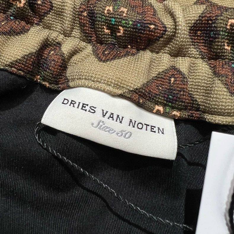 Dries Van Noten Dries Van Noten Brown Casual Printed Long Pants Size US 31 - 5 Thumbnail