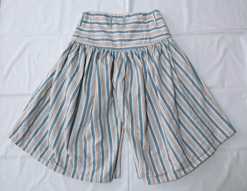 Kapital Capital Striped Pants Skirt in Excellent Condition Size US 26 / EU 42 - 2 Thumbnail