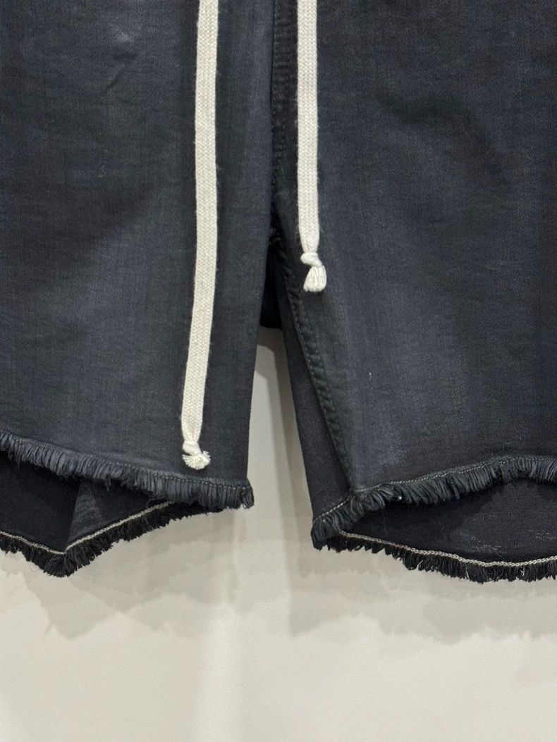Rick Owens Rick Owens Denim Waxed Shorts Size 50 Size US 31 - 4 Thumbnail