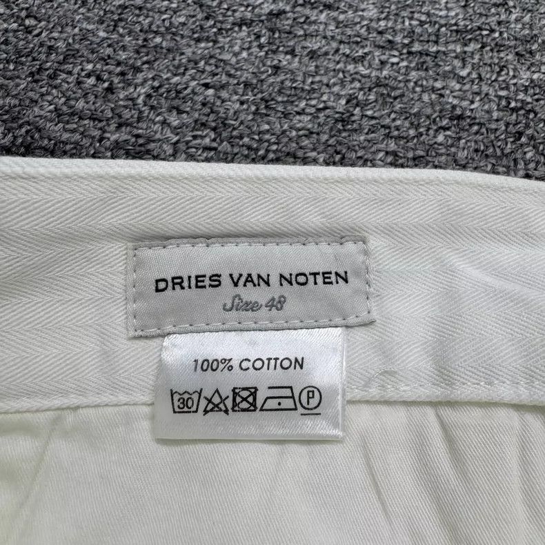 Dries Van Noten Dries Van Noten White Casual Pants Size US 31 - 2 Thumbnail
