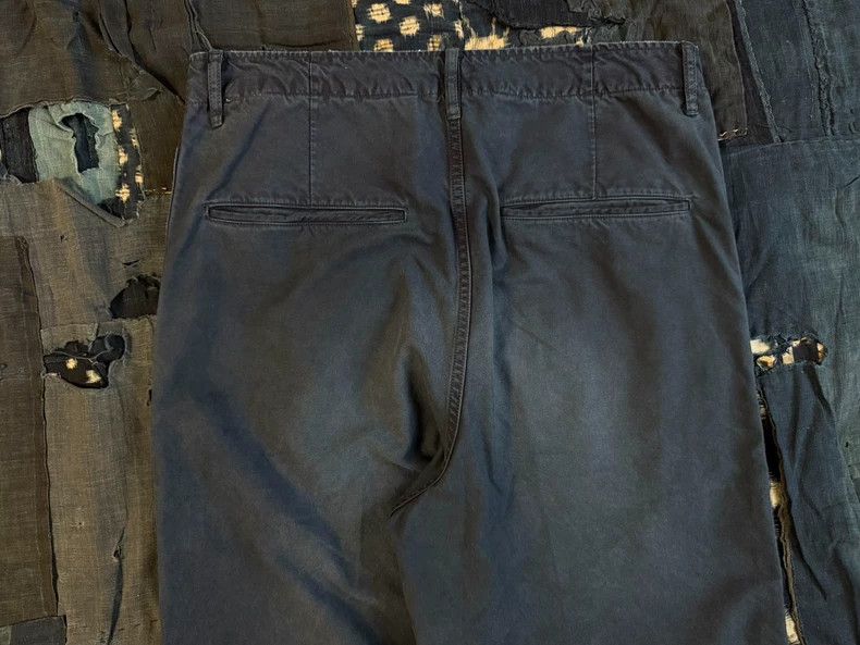 Visvim VISVIM EX Wide Chino Pants Crash Indigo Size US 26 / EU 42 - 7 Thumbnail