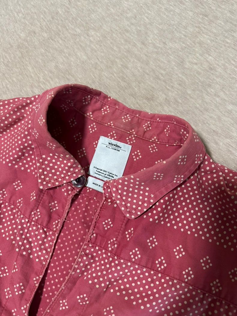 Visvim Visvim Red Tunic Long Sleeve Shirt Size US M / EU 48-50 / 2 - 2 Thumbnail