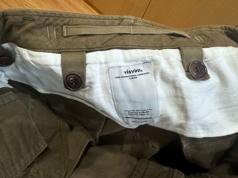 Visvim Visvim Eiger Cargo Shorts in Orange Color Size US 26 / EU 42 - 3 Thumbnail