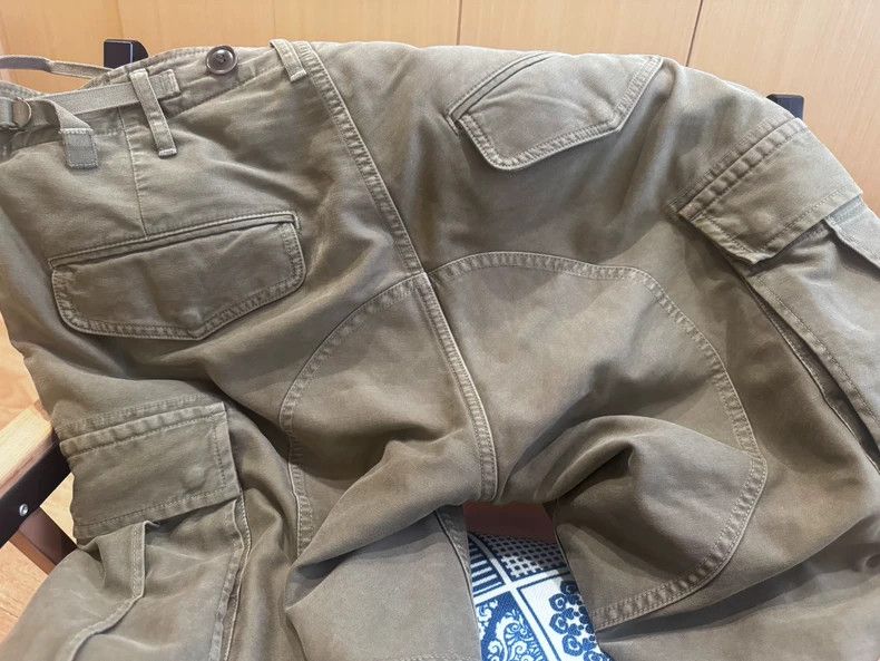 Visvim Visvim Eiger Cargo Shorts in Orange Color Size US 26 / EU 42 - 4 Thumbnail