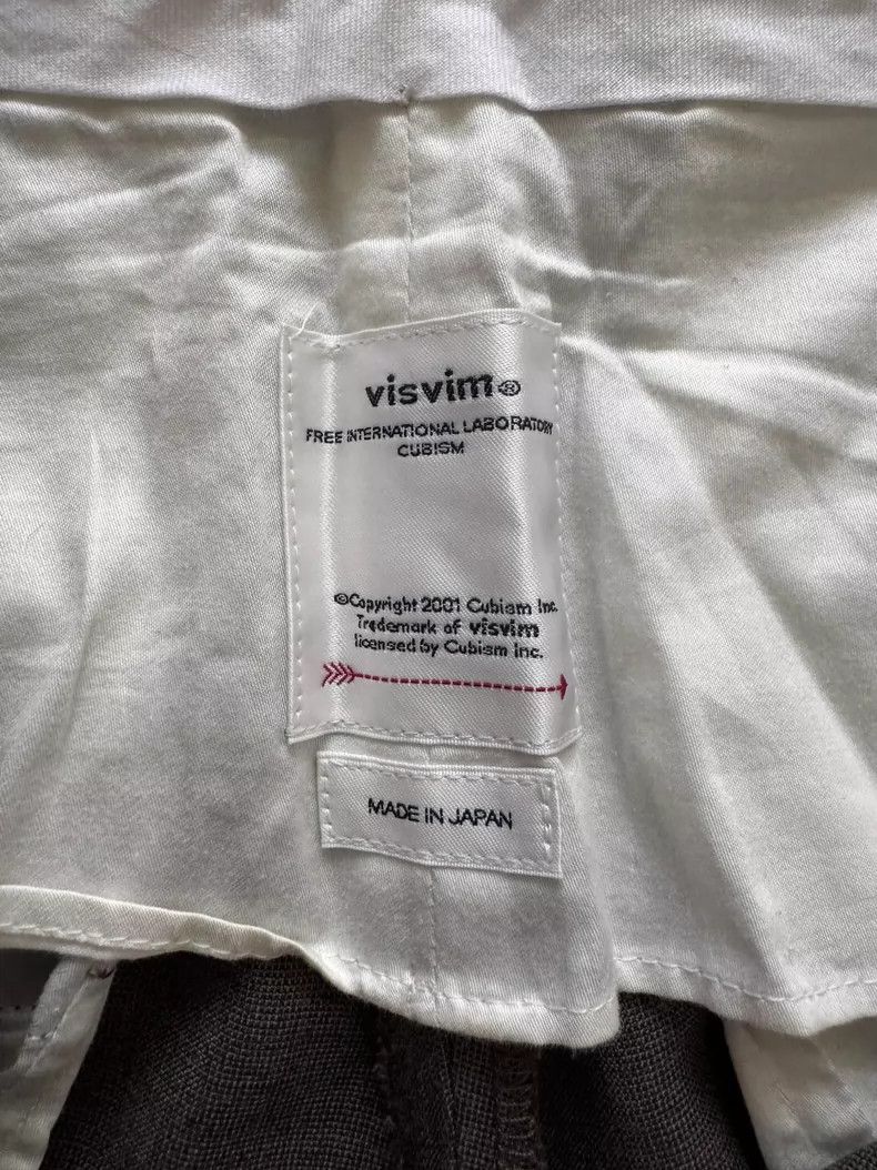 Visvim VISVIM Higgins Slacks Wool Linen Blend Pants Size US 26 / EU 42 - 2 Thumbnail