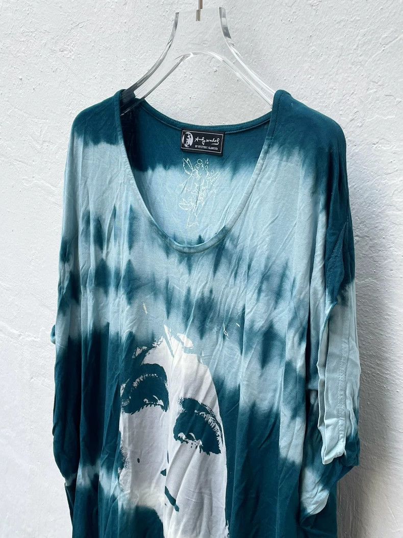 Hysteric Glamour Hysteric Glamour Andy Warhol Tie-Dye Oversized T-Shirt-dmc Size US M / EU 48-50 / 2 - 4 Thumbnail
